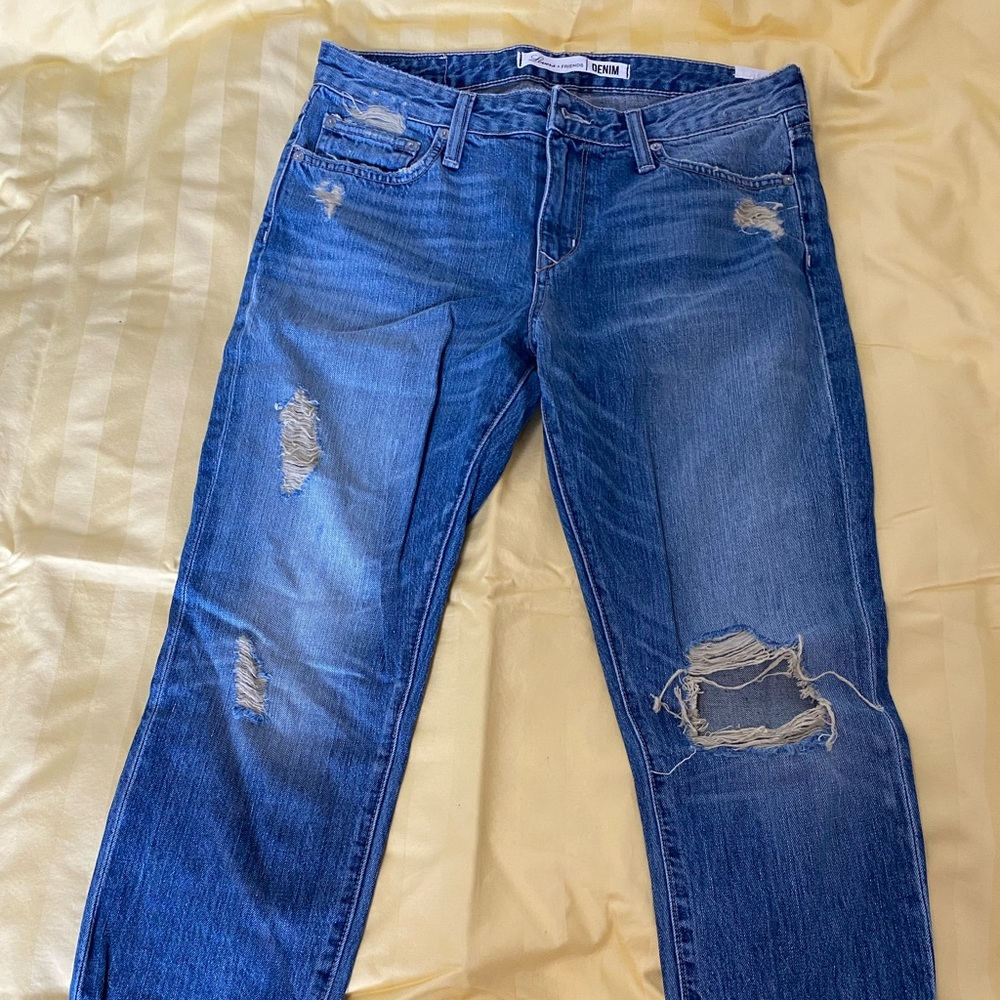 Lovers & Friends distressed jeans